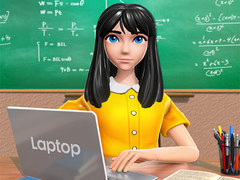 ເກມ School Teacher Game School Day
