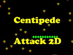 ເກມ Centipede Attack 2D