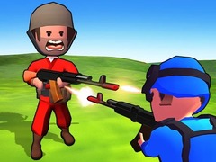 ເກມ Little Commander. Red vs Blue