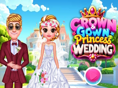 ເກມ Crown & Gown Princess Wedding