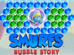 ເກມ Smurfs Bubble Story