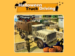 ເກມ Halloween Truck Driving