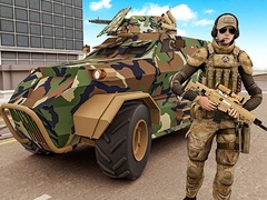 ເກມ Us Army Car Games Truck Driving