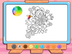 ເກມ Coloring Book: Flower Bouquet