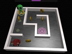 ເກມ 3d Maze And Robot