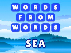 ເກມ Words from words: Sea