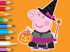ເກມ Coloring Book: Peppa Pig Halloween