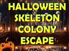 ເກມ Halloween Skeleton Colony Escape