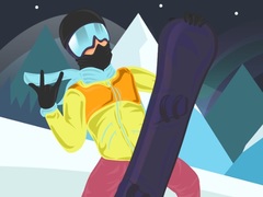 ເກມ Snowboard Dash