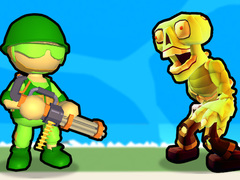 ເກມ Destruction of Stickman Zombie