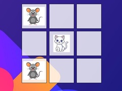 ເກມ Tic-tac-toe Mouse Vs Cat