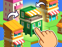 ເກມ Crafty Town Merge City