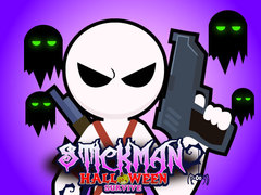 ເກມ Stickman Halloween Survive