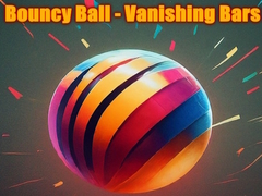 ເກມ Bouncy Ball - Vanishing Bars 