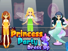 ເກມ Princess Party Dress Up 