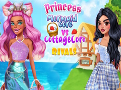 ເກມ Princess Cottage Core vs Mermaid Core Rivals