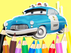 ເກມ Coloring Book: Cars Sheriff