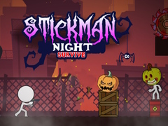 ເກມ Stickman Night Survive
