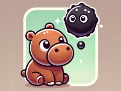 ເກມ Hide Moodeng Hippo!