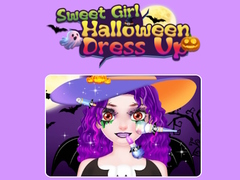 ເກມ Sweet Girl Halloween Dress Up