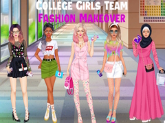 ເກມ College Girls Team Fashion Makeover