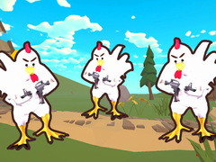 ເກມ Chicken shooter io
