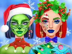 ເກມ Ellie Christmas Makeup