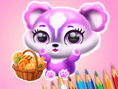 ເກມ Coloring Book: Fluffy Picnic