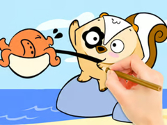 ເກມ Coloring Book: Fishing Surprise