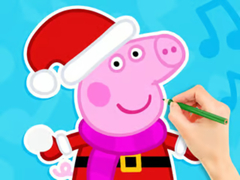 ເກມ Coloring Book: Peppa Pig Snowman