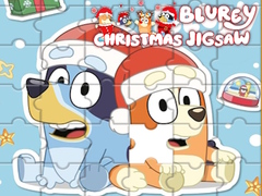ເກມ Bluey Christmas Jigsaw