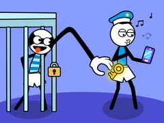 ເກມ Stickman Troll Thief Puzzle