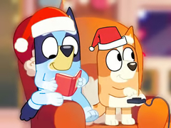 ເກມ Jigsaw Puzzle: Bluey Christmas Party