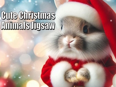 ເກມ Cute Christmas Animals Jigsaw