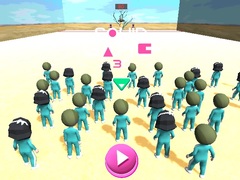 ເກມ Squid Game Race 3d