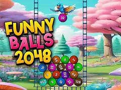 ເກມ Funny Balls 2048