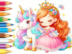 ເກມ Coloring Book: Unicorn Secret Whisper