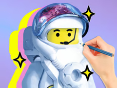 ເກມ Coloring Book: LEGO Astronaut