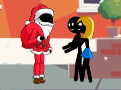ເກມ Stickman Santa