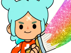 ເກມ Coloring Book: Toca Boca Rita