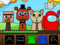 ເກມ Sprunki: Monsters 