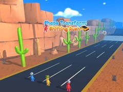ເກມ Shape Transform: Shifting Rush