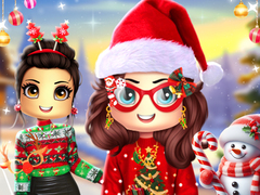 ເກມ Roblox Christmas Dressup