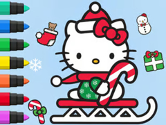ເກມ Coloring Book: Hello Kitty Christmas