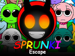ເກມ Sprunki 3D Escape