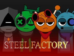ເກມ Sprunki x SepBox: Steel Factory