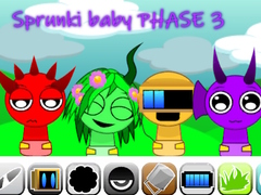 ເກມ Sprunki baby PHASE 3