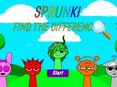 ເກມ Sprunki Find The Differences