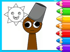 ເກມ Coloring Book: Sprunki Brud