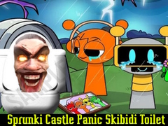 ເກມ Sprunki Castle Panic Skibidi Toilet